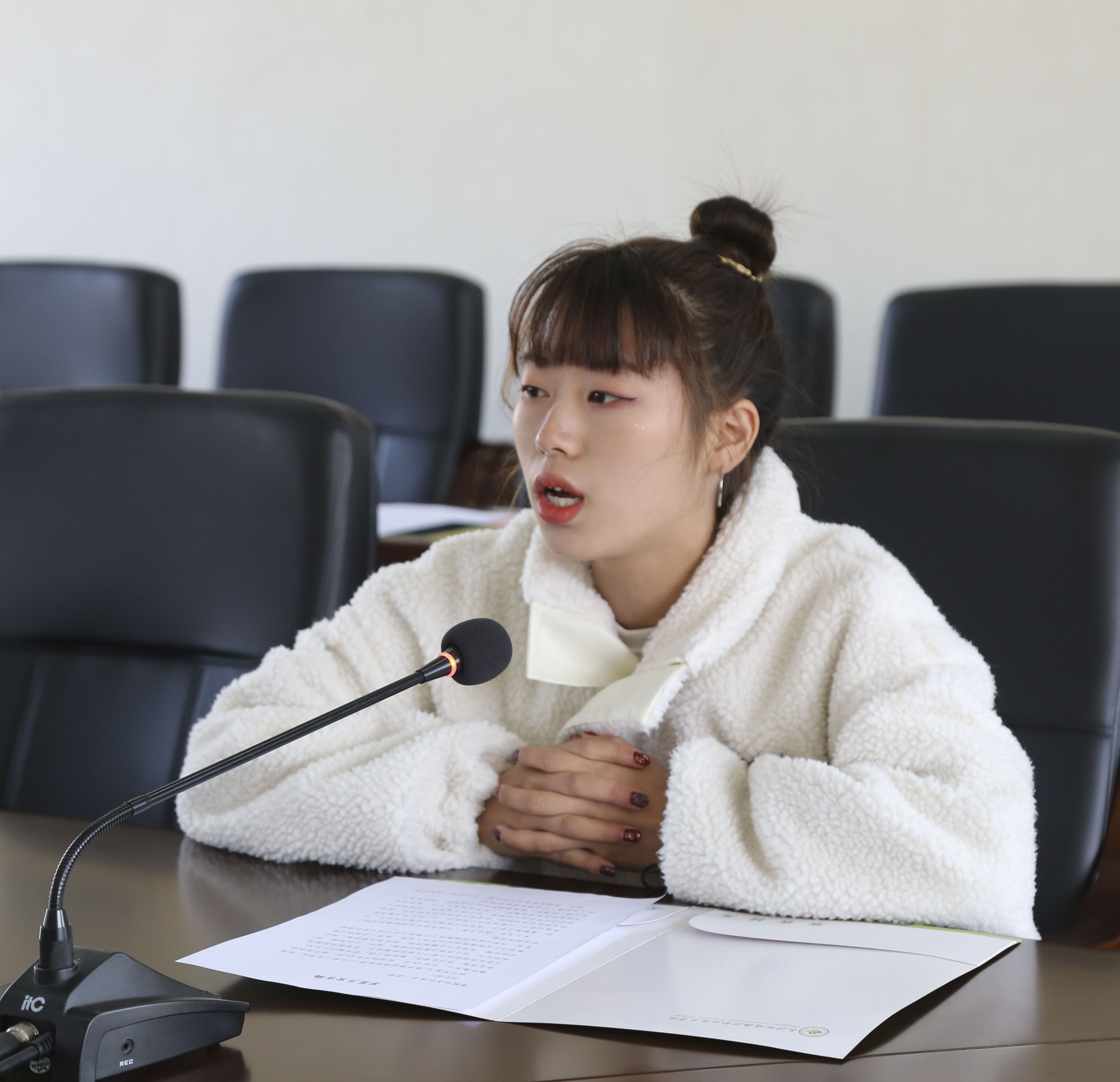 06：长沙环保学院受助学生代表罗星月.JPG